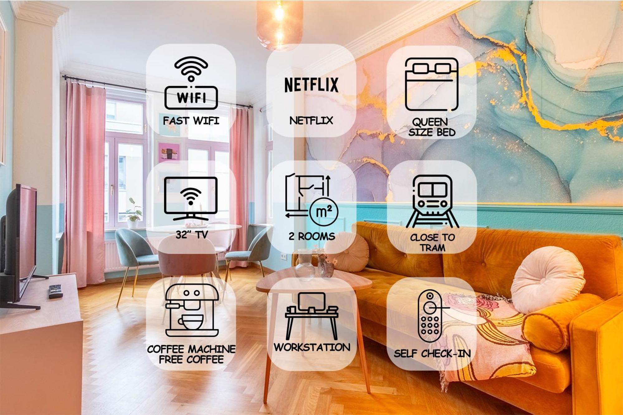Colorful, Working Place, Netflix, Sight Seeing Leipzig Exterior photo